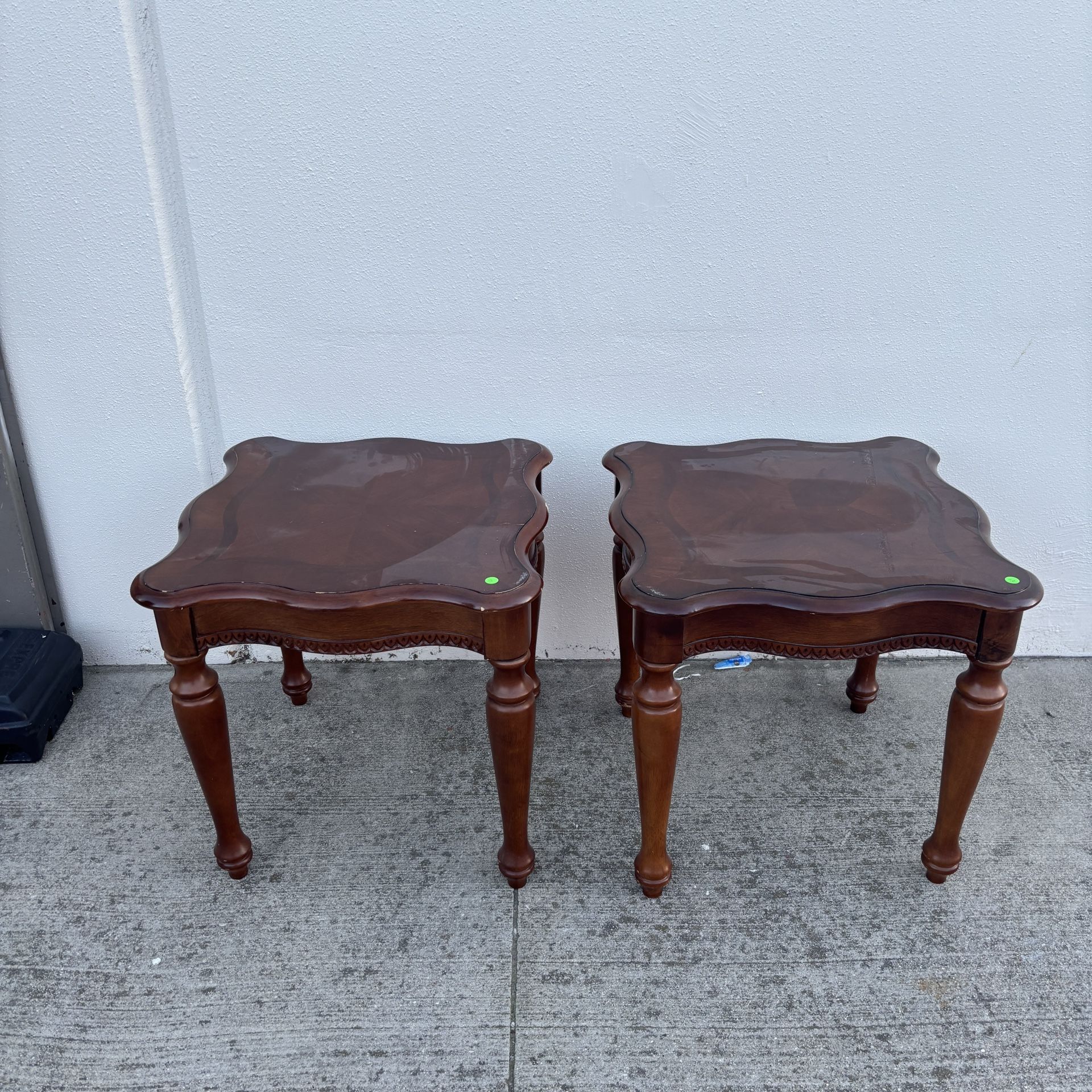 Mahogany Inlaid End Table / Side Table (ET413)