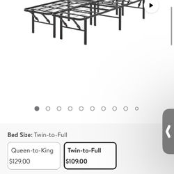 selling two twin bed frames (no matress) had for couple month 