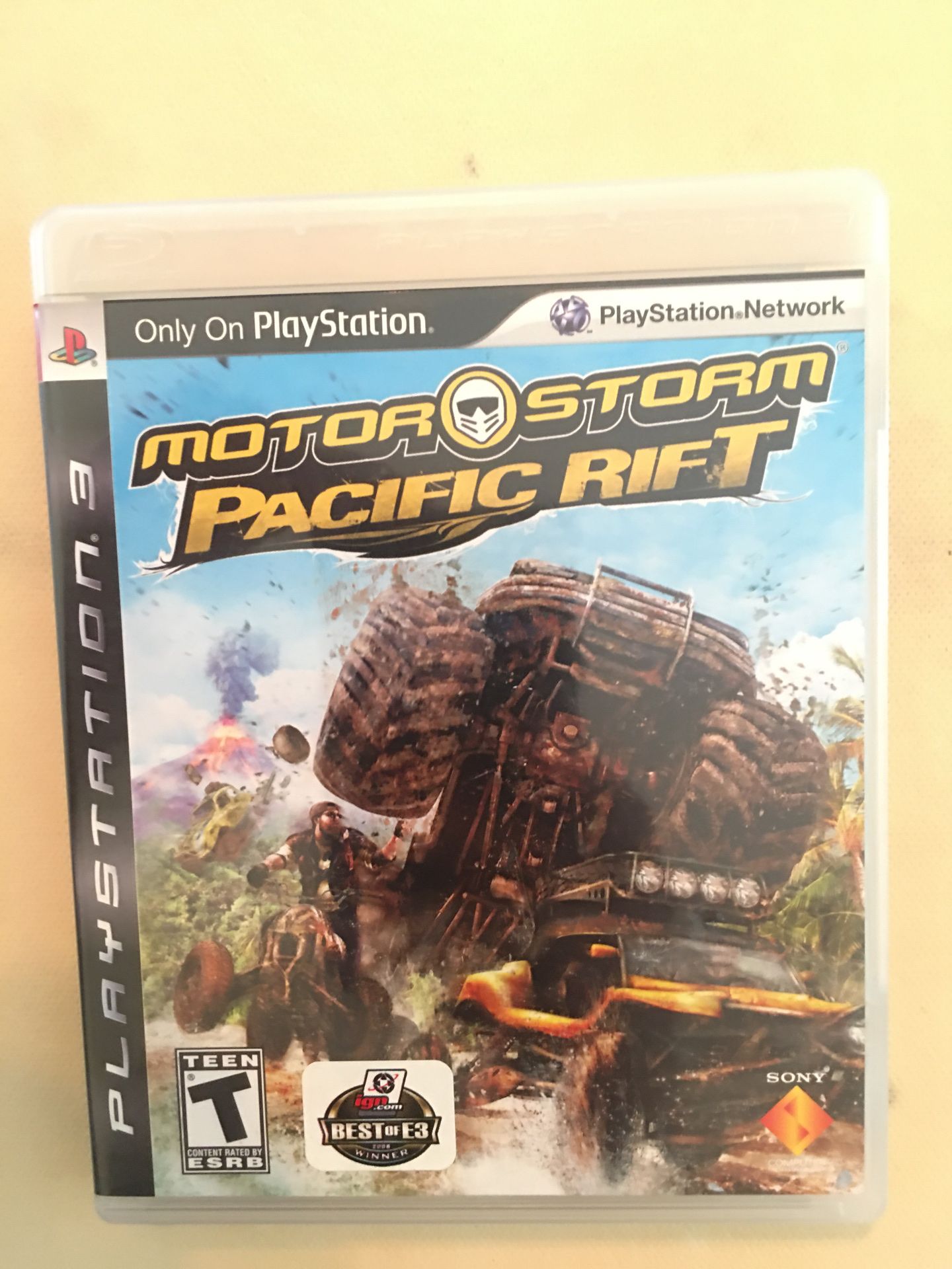 Sony PlayStation ps3 motor storm pacific drift