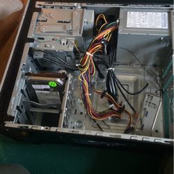 Pc Case With Some Parts In It
