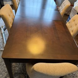 Wood Dining Room Table With Leaf 