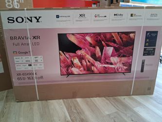 65" screen full array led smart 4k ultra HDTV by Sony bravia latest model. Original box sealed with warranty.