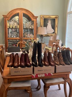 Ankle Boots Sz 8.5 and 9 Some Never Worn! Buy Two Pair at $50 Each and get third pair FREE