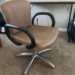 Faux Leather Reclining Chair - $20