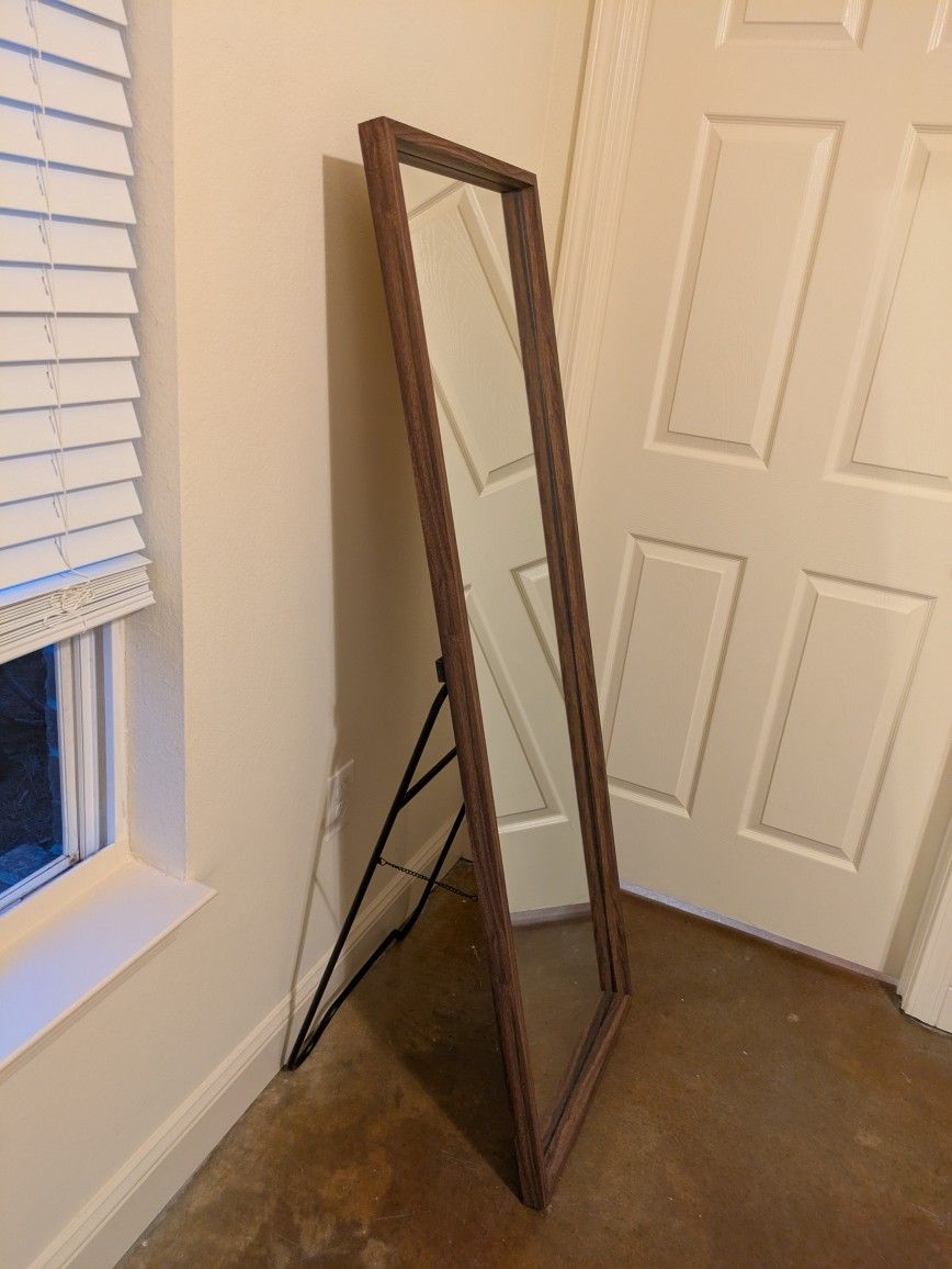 Floor Mirror with Frame