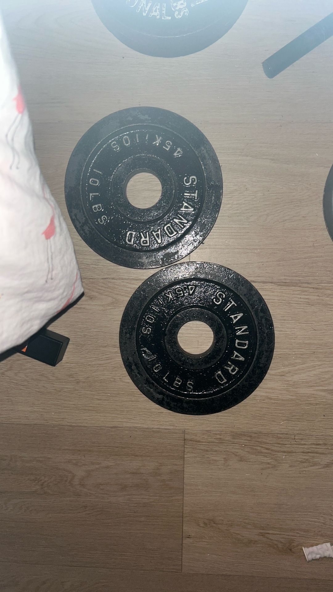 53 Lbs Of Olympic Weights ; Trades Alright ; Negotiable