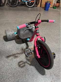 Madd Gear Kids Drift Trike Pink Teal