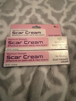 2-Drs. Pharmacy Maximum Strength Scar Cream - 1 oz