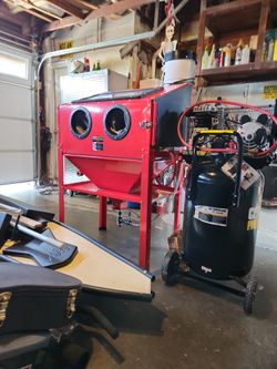 Air Compressor (Reciprocating) - Blasting Cabinet W/ Vacuum