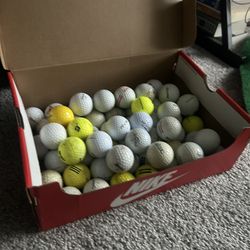 Assorted Golf Balls