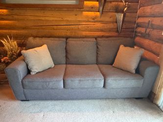 Ashley Furniture Queen Gray Sleeper Sofa