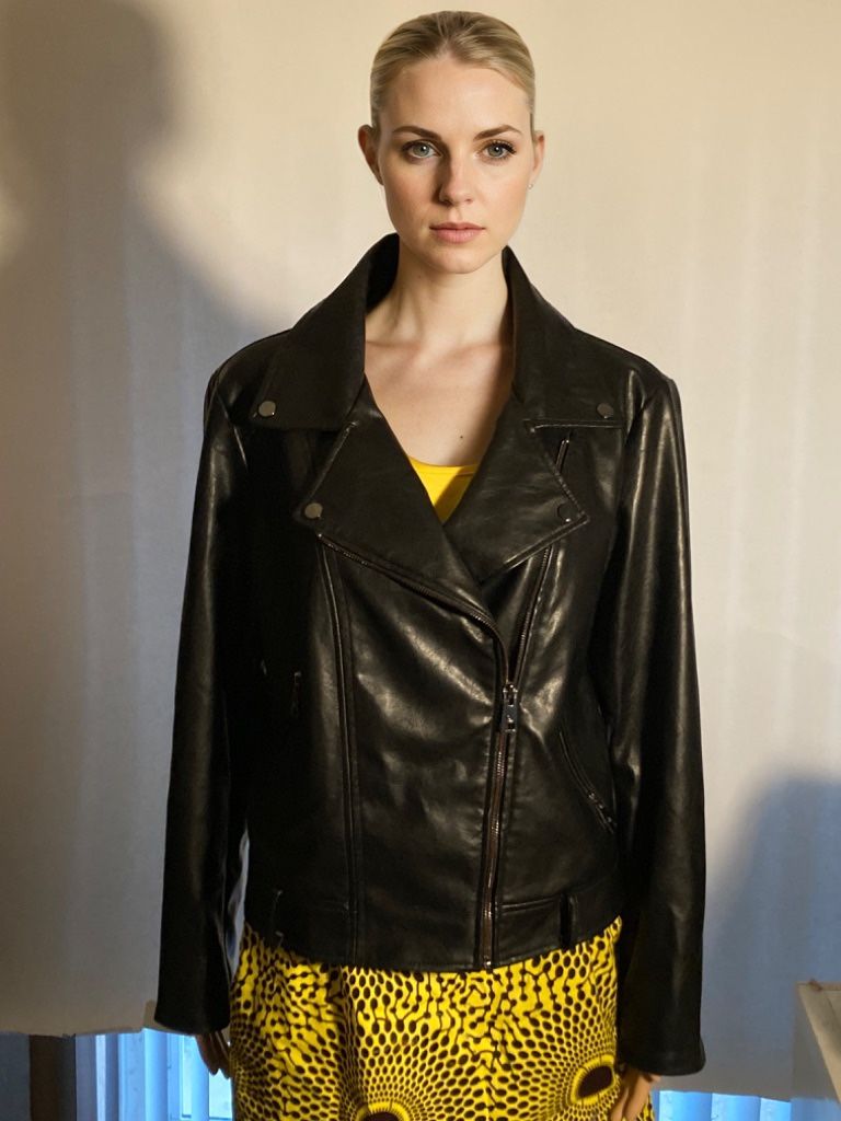 Leather Bomber Jacket Vintage