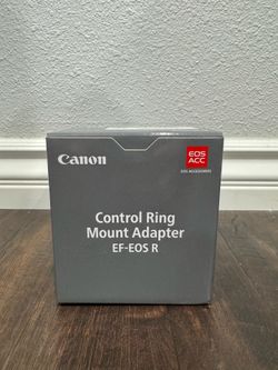 Canon Control Ring Mount Adapter EF-EOS R