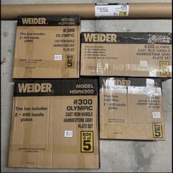 300lbs Olympic Style Weights Set. BRAND NEW