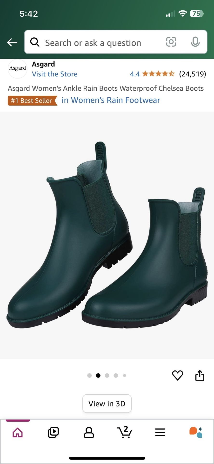 Rain boots