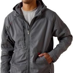 ARIAT Men Fr Duralight Stretch Canvas Jacket-BRWH-B07NMV4ZRR