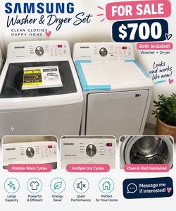 Lavadora y Secadora