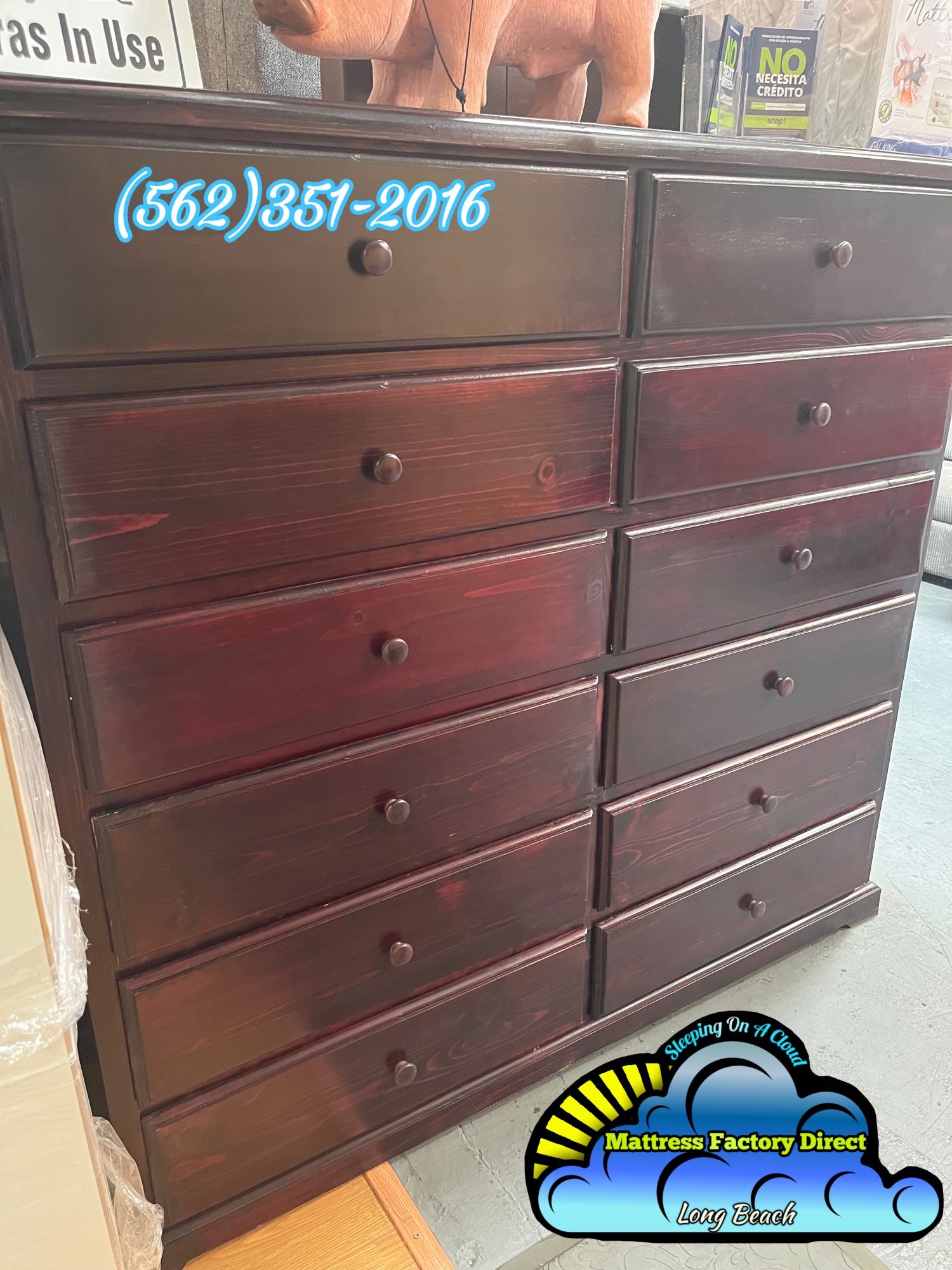 12 Drawer Cherry Pinewood Cajonera Nueva Dresser,All Products : American Fashion Style Bags On Sale