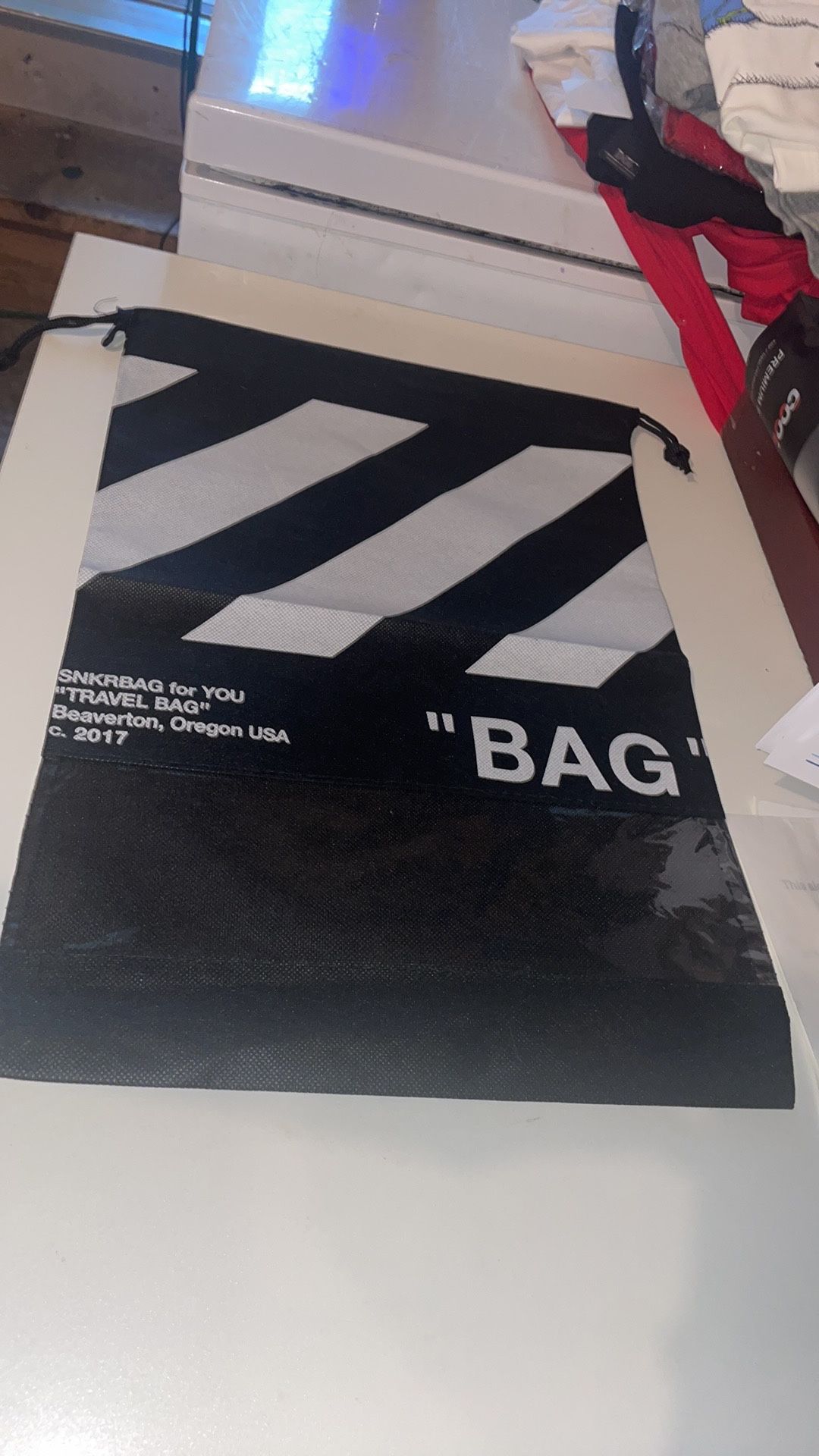 SNKRBAG FOR YOU Travel Bag” Beaverton, Oregon USA C.2017
