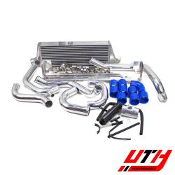 REV9 Gen2 FMIC Front Mount Intercooler Kit for Subaru WRX STi 02-07 EJ20 EJ25