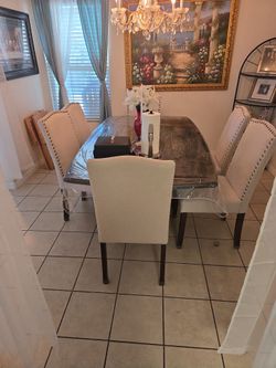 Marble Dining Set
