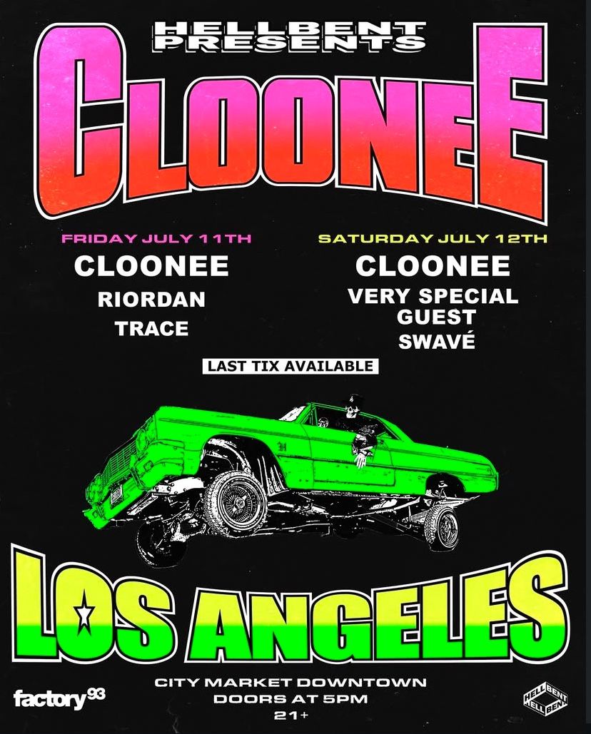 Cloone Tickets July 12th Saturday