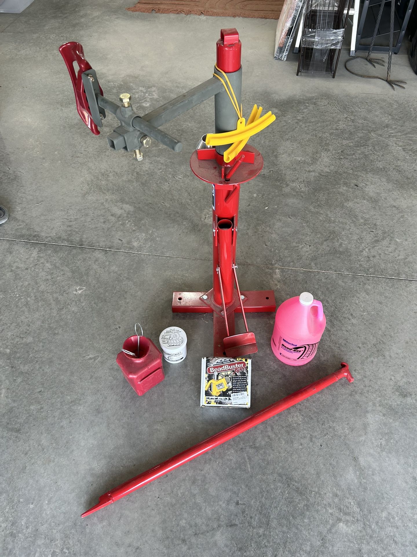 Manual Upgrade Tire Change Equipment