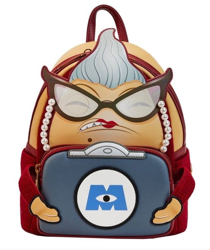 【Lounge Fly】Exclusive - Monsters, Inc. Roz Mini Backpack Loungefly Monsters, Inc. Roz Mini Backpack
