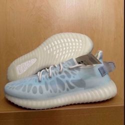 Adidas Yeezy Boost 350 V2 Mono Ice GW2869 Mens Size 11 Brand New