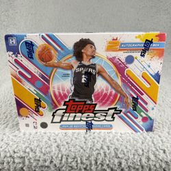 Topps Finest Basketball New Hobby Box