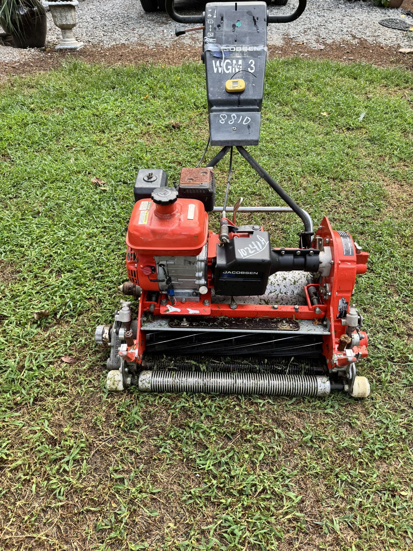 Jacobson Golf Course Greens Reel Mower