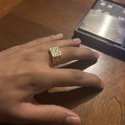 Nugget Ring 9.1 Gram 10k