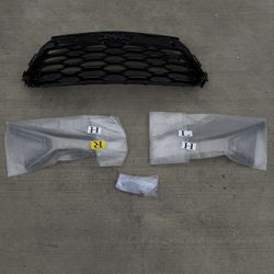 2024-26 CHEVROLET TRAILBLAZER RS GLOSS BLACK CHROME FRONT BUMPER GRILLE AFTERMARKET 