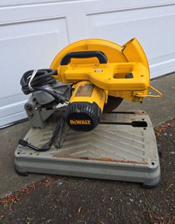 DEWALT 14" D28715 CHOP SAW GOOD CONDITION