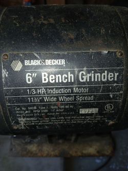 Bench grinder
