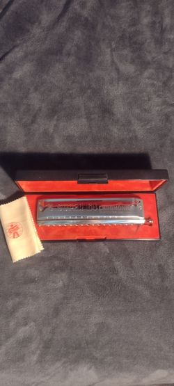 Hohner Super 64 Chromonica Harmonica with Case