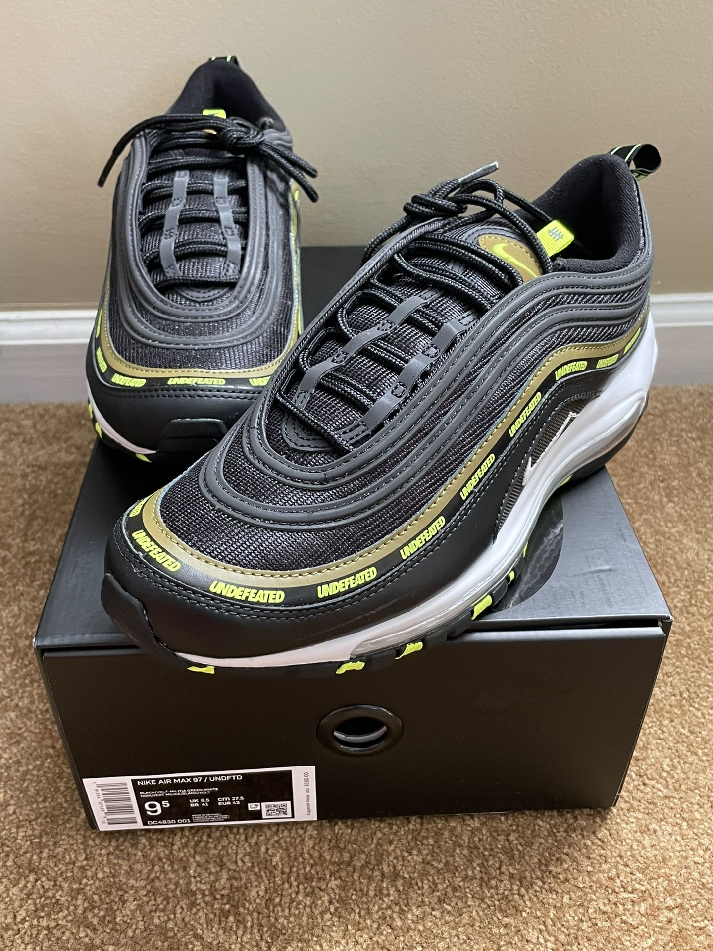 Nike X Undefeated Air Max 97 Set