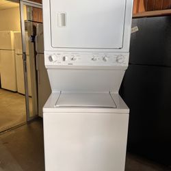 27” Wide Stack Washer And Dryer Full Capacity 
