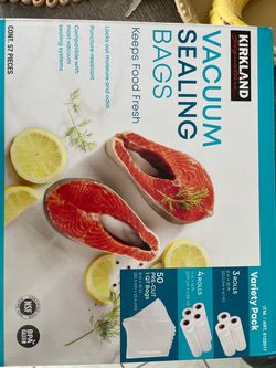 Kirkland Signature Vacuum Sealing Bags Variety Pack