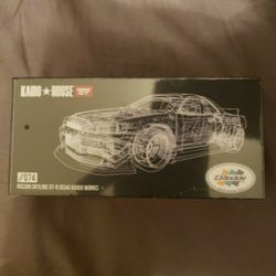 Kaido House Mini GT #074 Sealed Greddy Nissan Skyline GT-R (R34)