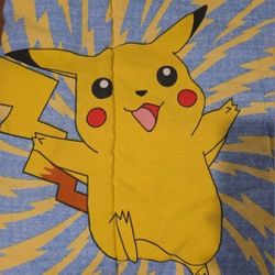 Vintage 90s Twin Size Pokémon Comforter 