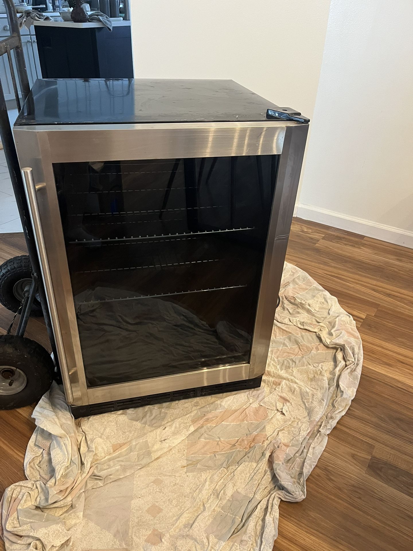 Stainless Steel Wine Fridge, Magic Chef