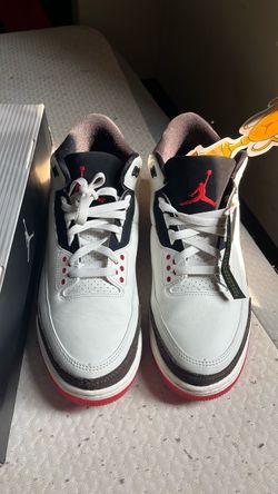 Air Jordan 3 White Black Red retro og size 11