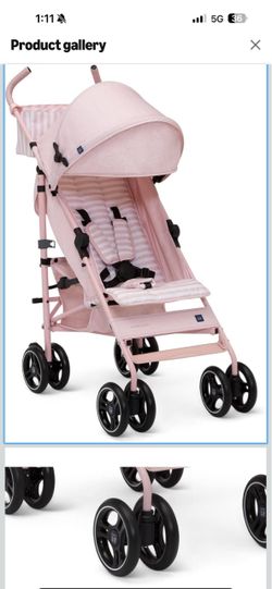 babyGap Classic Stroller,Lightweight Stroller with Recline,Compact Fold & Removable Parent Organizer