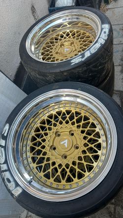 RACE WHEELS R18 PROXES R888 TIRES INCLUDED