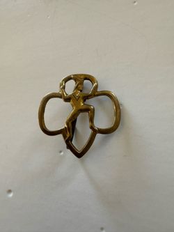 VTG Girl Scout Brownie Sprite Membership Pin