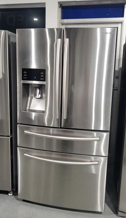 Samsung 4-Door Stainless Steel Refrigerator Fridge
