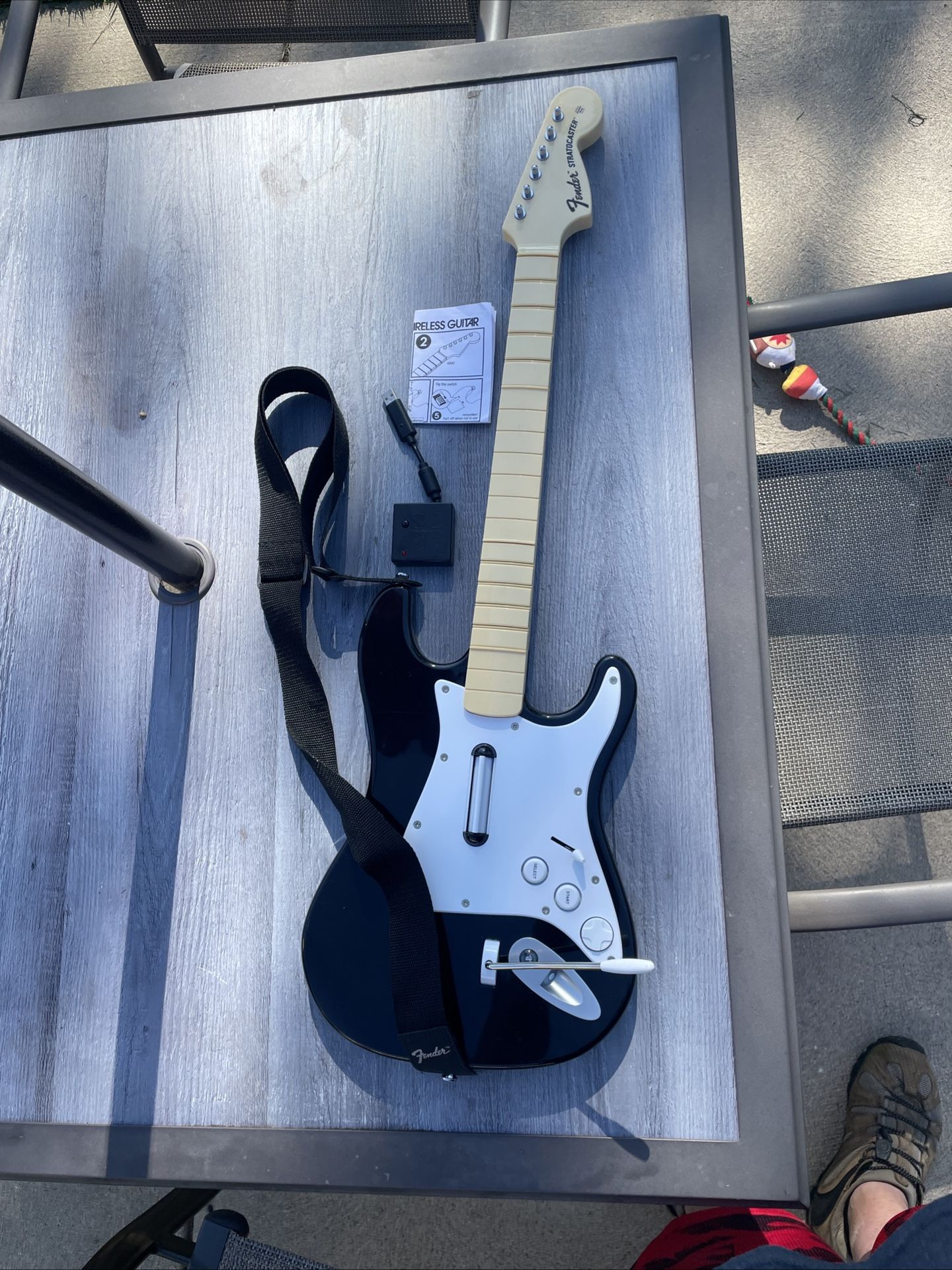 PS3 Rock Band Fender Stratocaster W Dongle