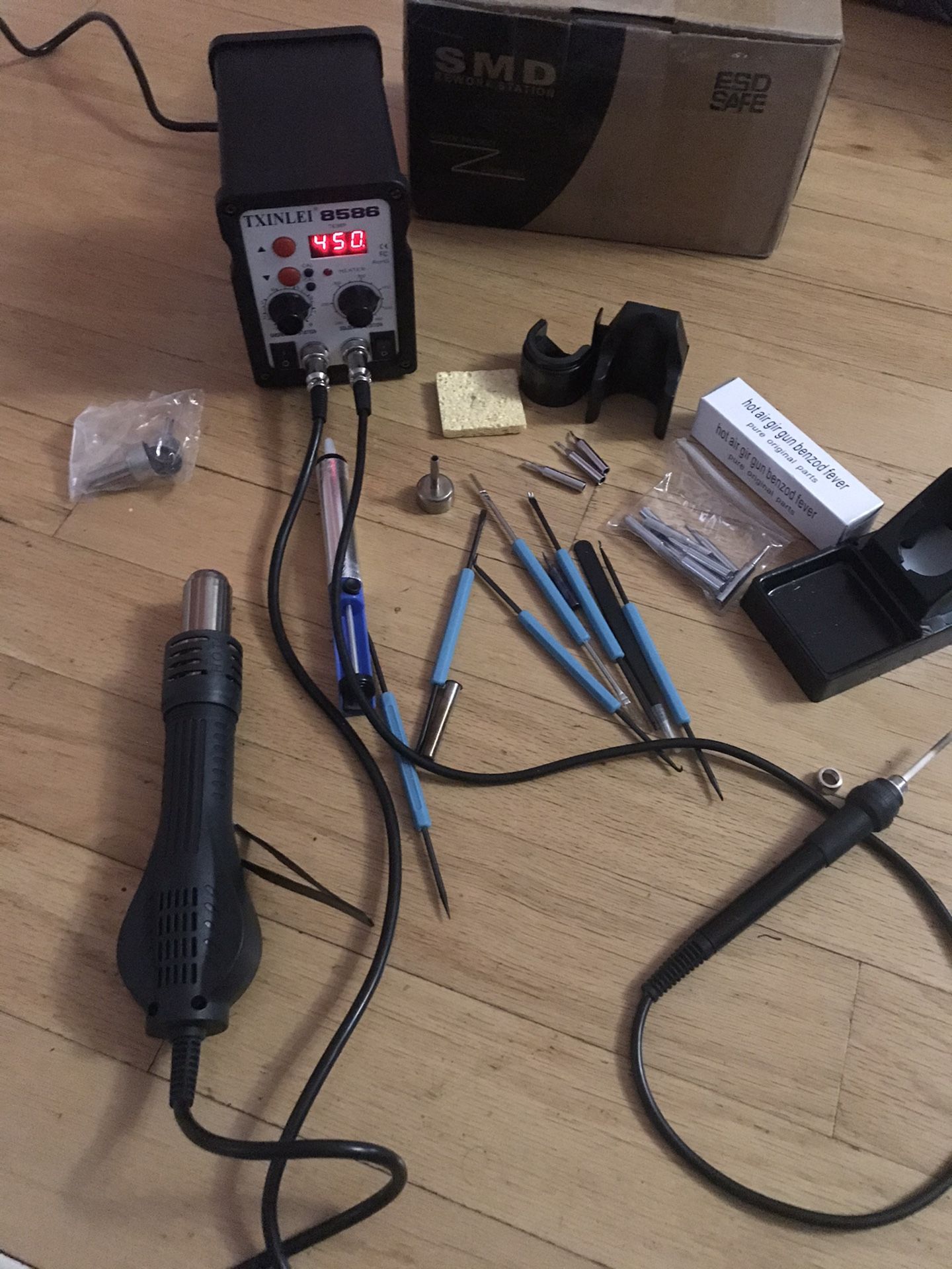 Solder station