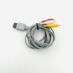 Genuine OEM Nintendo Wii A/V Audio Video Composite Cable Cord RVL-009